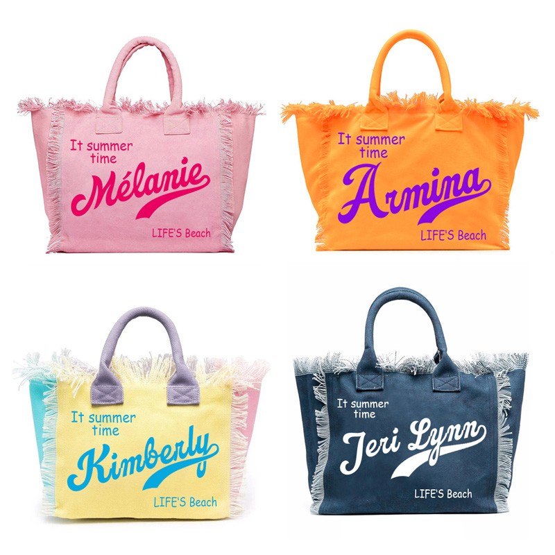 Bolso de lona con borlas y let - Ribbon Bow Gift reseña y precio