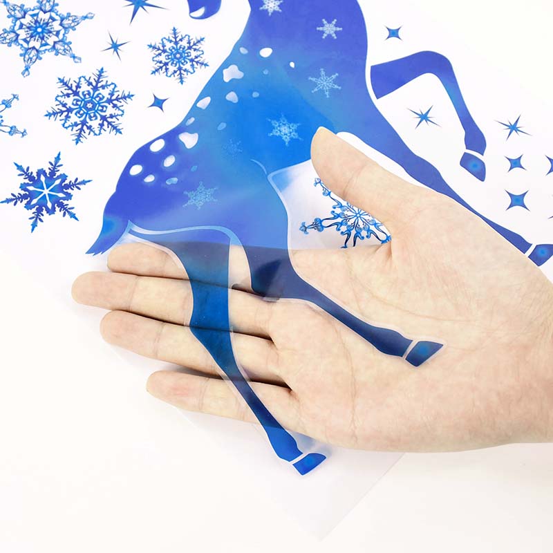Pegatinas navideñas para venta - Snowflake Window Decal reseña y precio