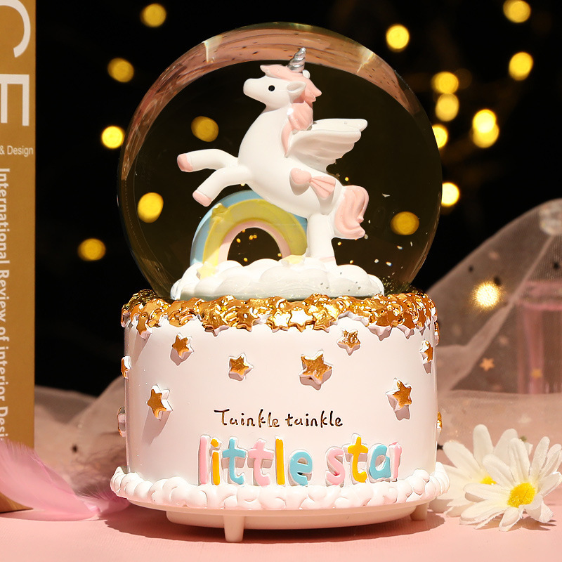 Nueva caja de música con bola  - Snow Globe Musical reseña y precio