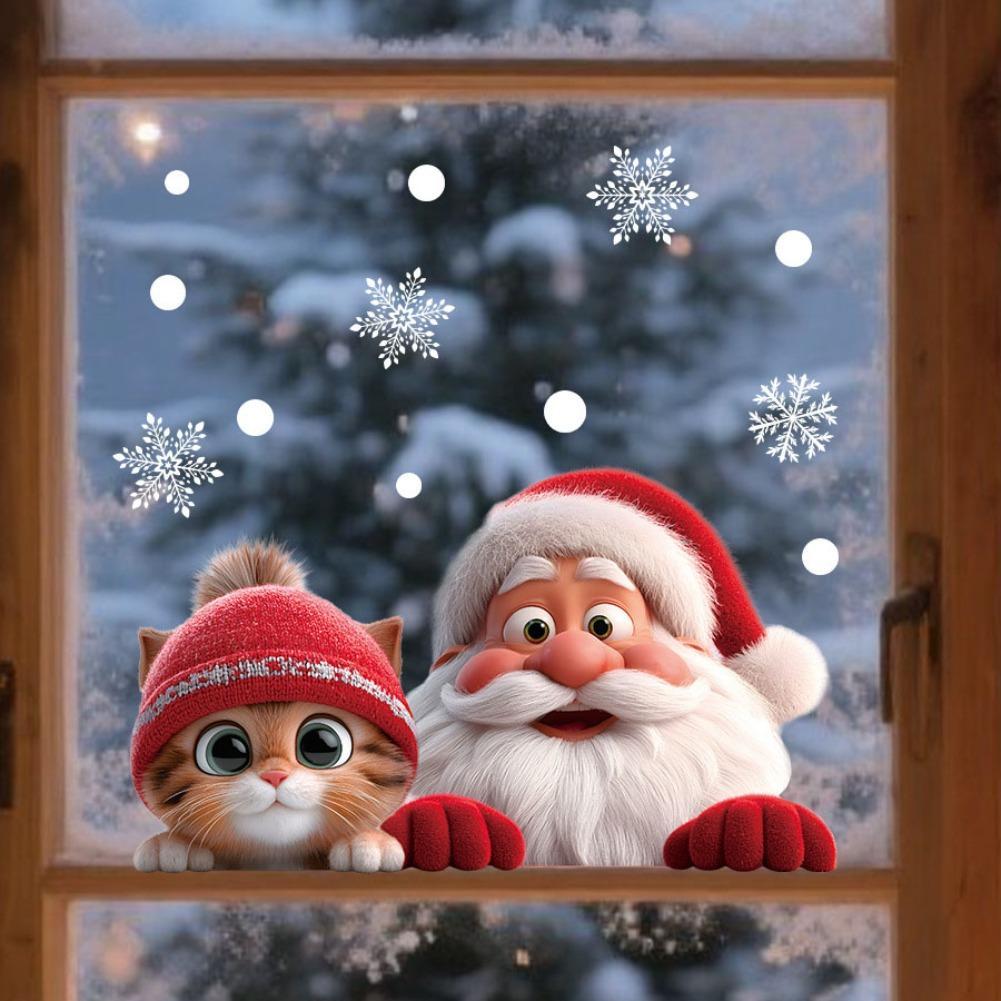 Pegatinas navideñas para venta - Snowflake Window Decal reseña y precio
