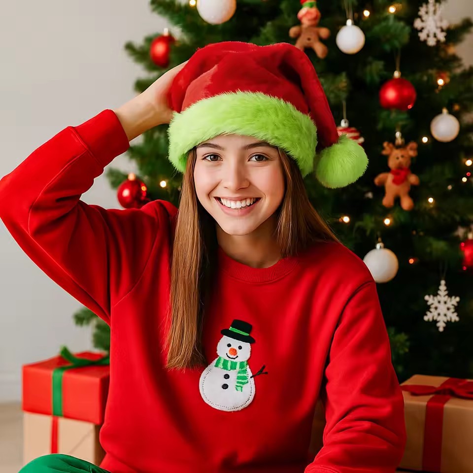 1 o 10 Unidades Gorro de Papá  - Santa Hat Plush reseña y precio