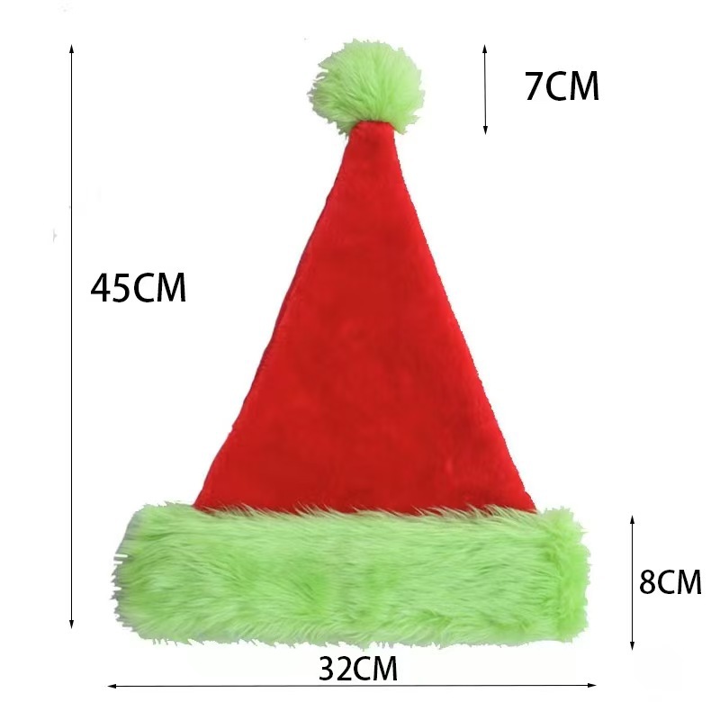 1 o 10 Unidades Gorro de Papá  - Santa Hat Plush reseña y precio
